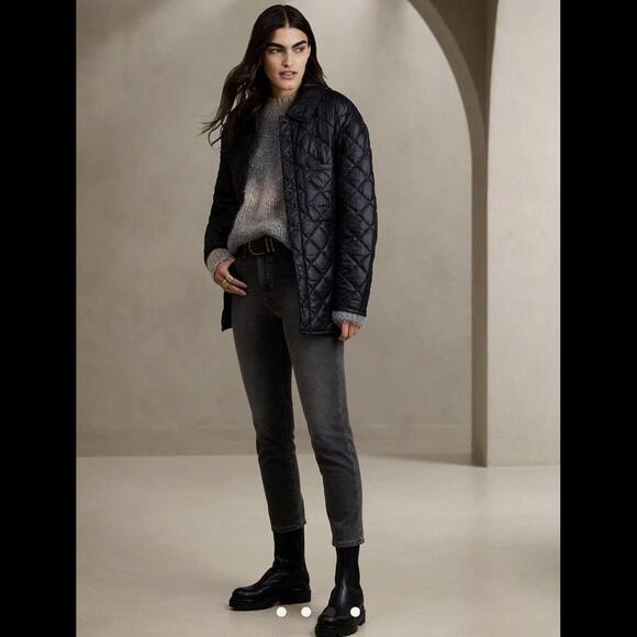 Banana Republic Vernice Oversized Ombré Sweater - Italian Alpaca Yarn Size Small - Picture 4 of 9